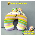 หมอนรองคอตัวยูสีรุ้ง AL2