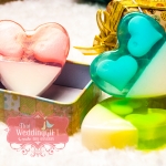 สบู่หอมหัวใจใหญ่ 6x6 ซม.