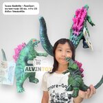 โมเดล Godzilla - ก็อตซิลล่า 16 ซม. มีเสียง วัสดุซอฟนิ่ม