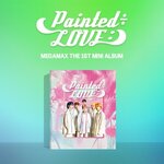 ( Pre-Order ) MEGAMAX 1st Mini Album [Painted÷LOVE:] Pink ver วางจำหน่าย 9 / 11 / 2021
