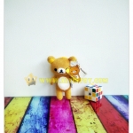 ตุ๊กตาหมี Rilakkuma - ริลัคคุมะ ขนาด 18 ซม.
