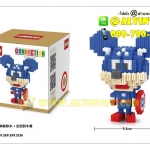 ตัวต่อเลโก้จิ๋ว Mickey Mouse กัปตันอเมริกา