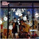 Transparent wall sticker สติ๊กเกอร์ติดผนัง Merry Christmas DLX0992 (กว้าง159cm.xสูง91cm.)