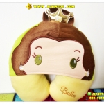 หมอนรองคอตัวยูลายเจ้าหญิง Belle - เบลล์