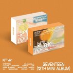 ( Pre-Order ) SEVENTEEN 12th Mini Album [SPILL THE FEELS] Kit ver * ไม่มี Poster พับในกล่อง * วางจำหน่าย 14 / 10 / 2024