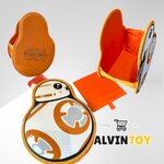 กล่องใส่ของ BB-8 บีบีเอ็จ Star Wars สตาร์วอล์ ขนาดความสูง 32 cm. กว้าง 24 cm. สินค้าลิขสิทธิ์แท้ ผลิตจากผ้าคุณภาพดี