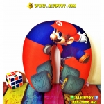 หมอนรองคอตัวยู Mario เม็ดโฟม
