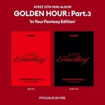 ( Pre-Order ) ATEEZ 12th Mini Album GOLDEN HOUR : Part.3 [ In Your Fantasy Edition] ( Poca ver ) random * ไม่มี Poster * วางจำหน่าย 21 / 7 / 2025