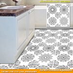 Wall Sticker สติ๊กเกอร์กระเบื้องโบราณ GW02A (กว้าง50cm.xสูง50cm.)