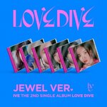 ( Pre-Order ) IVE 2nd Single Album LOVE DIVE ( Jewel ver ) Set 6 ver * มี Mini Poster พับในกล่อง * วางจำหน่าย 6 / 4 / 2022