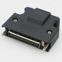 SCSI I/O Shielded Solder Plugs 50 Pin