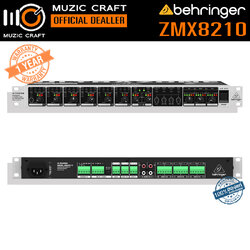 Behringer ZMX8210 *ของแท้รับประกัน 1ปี* 8-Channel 3-Bus Mic/Line Zone Mixer with Remote Control & Link Ports, โซนมิกเซอร์