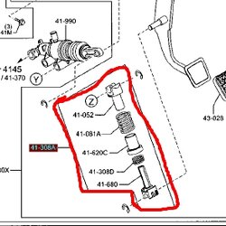 [Pre-Order] แท้ศูนย์ ชุดสปริงเหยียบครัช BT50,RANGER T6-T7 2011-2015 เครื่อง2.2-3.2 ช่วยให้คลัชนิ่ม