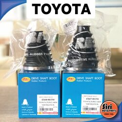 (1ตัว) ยางหุ้มเพลา TOYOTA VIOS ปี 2013-2016 / YARIS / NCP150 / NSP152 / ETIOS เบอร์ 43448-0D350 / 43447-0D350 / / รุ่น โตโยต้า วีออส ยาริส ยี่ห้อ RBI / Drive shaft boot