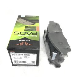 ผ้าเบรคหน้า/ดิสเบรคหน้า TRITON 2WD 2005-14, TRITON 4WD 2005-ON, PAJERO SPORT 2WD 2008-15 มิตซูบิชิ ไตรตั้น ปาเจโร่ PDB1774 BENDIX PRIMA 1ชุด 4 ชิ้น