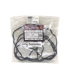 ยางฝาวาล์ว / ประเก็นฝาวาล์ว ISUZU 6QA1 / 6QB1 / ชุดสองเส้น / 1-11173-048-0 / Valve rocker cover / Gasket HD TO COVER ยี่ห้อ SUISUN / ISUZU