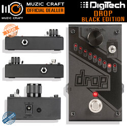 Digitech Drop Black Limited Edition *ของแท้รับประกัน 1ปี* Drob Tune, Pitch Shift, Guitar Effect, เอฟเฟคกีตาร์