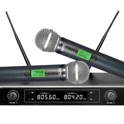 NTS SN-U62 MKII Handheld *ของแท้รับประกัน 1ปี* Wireless Microphone ไมโครโฟนไร้สายย่านความถี่ UHF แบบไมค์ถือคู่