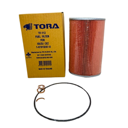 กรองโซล่า ISUZU CXZ / DECA 360 Commonrail / 6UZ1 / 6OA1 / 6SD1 / 6WA1 / 8BP1 / 10PA1 / 10PE1 / ขนาด 4x6 นิ้ว อีซูซุ ยี่ห้อ TORA TF-112 / 1-87810207-0 Fuel Filter