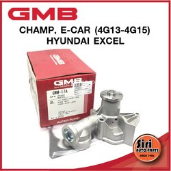 (ประกัน 1 เดือน) ปั๊มน้ำ มิตซูบิชิ แชมป์1-3,อีคาร์, ฮุนไดเอ็กเซล MITSUBISHI CHAMP, ECAR, HYUNDAI EXCEL เครื่อง1.3,1.5 (4G13-4G15)/GWM17A