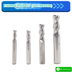 ENDMILL CB 2F (ALUMINUM) 55HRC