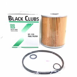 กรองโซล่า MITSUBISHI FN215 / FN527 มิตซูบิชิ ฟูโซ่ / ยี่ห้อ BLACK CLUB / เบอร์ BF-129 / BF129 / ME036478 / Fuel Filter