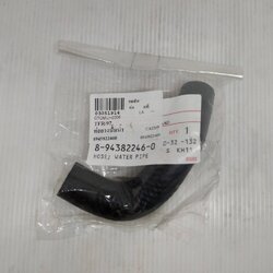 (แท้ศูนย์) ท่อยางปั้มน้ำ ISUZU TFR'97 / D-MAX DI (ไดเร็ค) อีซูซุ / รูใน 16 mm. / เบอร์ 8-94382246-0 ยี่ห้อ ISUZU