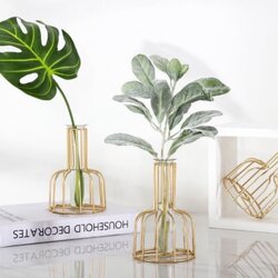แจกันทองไฮโดรโพนิตกแต่งห้อง