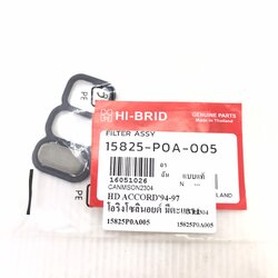 โอริงกรองน้ำมัน โอริงโซลินอยด์ โอริงวีเทค HONDA ACCORD ปี 1994-1997 (VTEC) มีตะแกรง แอคครอด 15825-P0A-005 / MADE IN THAILAND / ยี่ห้อ HI-BRID / fiter assy oil / spool valve