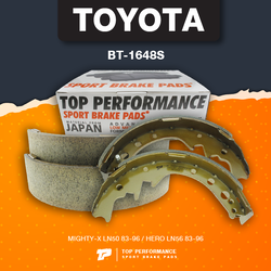 (ประกัน 3 เดือน) ก้ามเบรคหลัง TOYOTA HILUX MIGHTY-X HERO LN50 LN56 - BT 1648 S - TOP PERFORMANCE JAPAN - ดรัมเบรก โตโยต้า ไมตี้ ฮีโร่
