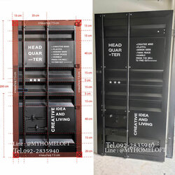 ประตูคอนเทนเนอร์บานเปิด ลอนคอนเทนเนอร์ ขนาด 100x200 ซม.