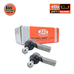 (2 ตัว) ลูกหมากคันชักนอก TOYOTA VIGO 4WD / VIGO PRERUNNER / FORTUNER โตโยต้า วีโก้ พรีรันเนอร์ / ฟอร์จุนเนอร์ 3E-3891 ยี่ห้อ 333 TIE ROD END, OUTER (ซ้าย / ขวา)