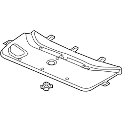 แท้ศูนย์ แผ่นกันความร้อนฝากระโปรง พร้อมหมุดยึด HONDA CIVIC FC/FK ปี2016-2020 ซีวิค เอฟซี เอฟเค เครื่อง 1.5-1.8 รับประกัน 1 ปี / 74141TEAT00
