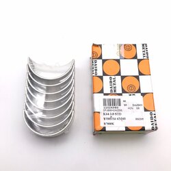 (1 กล่อง) ชาร์ปก้าน MITSUBISHI 4M40 / STRADA 2800 / K64 มิตซูบิชิ สตราด้า 2800 เบอร์ R7800K / SIZE (STD) ยี่ห้อ DAIDO MADE IN JAPAN (Conrod bearing)