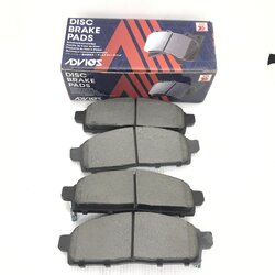 ผ้าเบรคหน้า/ดิสเบรคหน้า MITSUBISHI TRITON ปี2005-2015 / PAJERO SPORT ปี2008-2015 2WD / 4WD มิตซูบิชิ ไตรตั้น D1N074Y ADVICS 1ชุด 4 ชิ้น