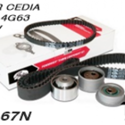 ชุดสายพานราวลิ้น+ลูกรอก CS9 LANCER CEDIA,E33 16V เครื่อง2.0 4G63 ของใหม่! OEM /GATES อะไหล่ TCK-167N