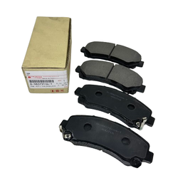 (แท้ ตรีเพชร) ผ้าเบรคหน้า/ดิสเบรคหน้า D-MAX-08 4X2, 4X4 และ All-New 2012 อีซูซุ ดีแม็ค 8-98079104-T Brake Pad 1ชุด 4 ชิ้น