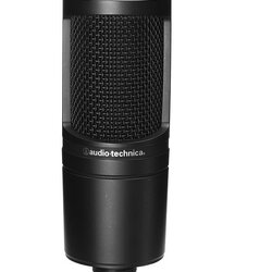 Audio Technica AT2020 *ของแท้รับประกัน 1ปี* ไมโครโฟนคอนเดนเซอร์ Cardioid Condenser Microphone, 20-20,000 Hz, Max SPL 124 dB