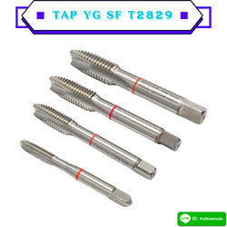 MACHINE TAP YG SP รุ่น T2829 ร่องตรงสีเงิน
