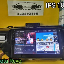 จอตรงรุ่น 10นิ้ว TOYOTA REVO ***ก่อนปี 2019 จอรุ่น T5 ค่าย Alpha Coustic
