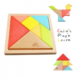 Tangram Puzzle (เกมส์ตัวต่อปริศนา 7 ชิ้น)