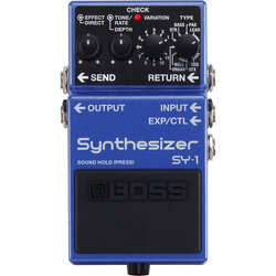 Boss SY-1 *ของแท้รับประกันศูนย์* เอฟเฟคกีตาร์/เบส เสียง Synthesizer แบบ Polyphonic