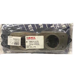 ประเก็นไอดีไอเสีย HINO K13C 24วาล์ว / ฮีโน่ / 17171-1840 IN / 24109-1410 EX / ยี่ห้อ SKL / Gasket manifold in-ex / ปะเก็นไอดีไอเสีย