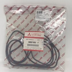 (แท้ศูนย์) ยางฝาวาล์ว / ประเก็นฝาวาล์ว MITSUBISHI 6D16 / 6D16-T / FN526 / FN527 / ฟูโซ่ / ME071653 / Valve rocker cover / Gasket HD TO COVER / MITSUBISHI