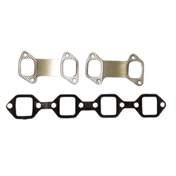 ประเก็นไอดีไอเสีย ISUZU 4BE1 / NPR115 อีซูซุ เอ็นพีอาร์ ยี่ห้อ SKL manifold in-ex ปะเก็นไอดีไอเสีย / Gasket manifold in-ex