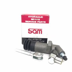 แม่ปั้มคลัทช์ ล่าง MITSUBISHI E-CAR มิตซูบิชิ อีคาร์ ขนาด (13/16) เบอร์ MD747418J / 2229-0040J ยี่ห้อ SAM (CLUTCH SLAVE CYLINDER)