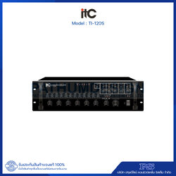 TI-120S 120W, 5 Zone mixer amplifier,4 mic, 2 aux