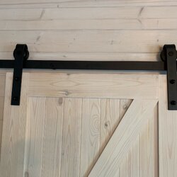 รางประตูเลื่อนแบบแขวน รางเลื่อนประตู