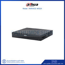 NVR4432-4KS2/I รองรับกล้องได้สูงสุด 8 ล้าน Non-PoE ระบบ AI