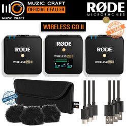 RODE Wireless GO II *ของแท้รับประกัน 1ปี* 2.4 GHz Wireless Microphone ไมค์ไร้สาย